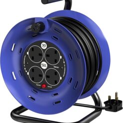 4 SOCKET CABLE REEL 1.5MM X 50 MTRS