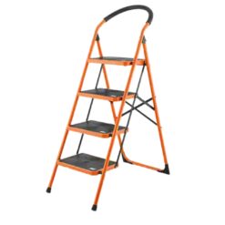 STEEL LADDER, 150KG/4STEPS