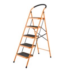 STEEL LADDER, 150KG/5STEPS
